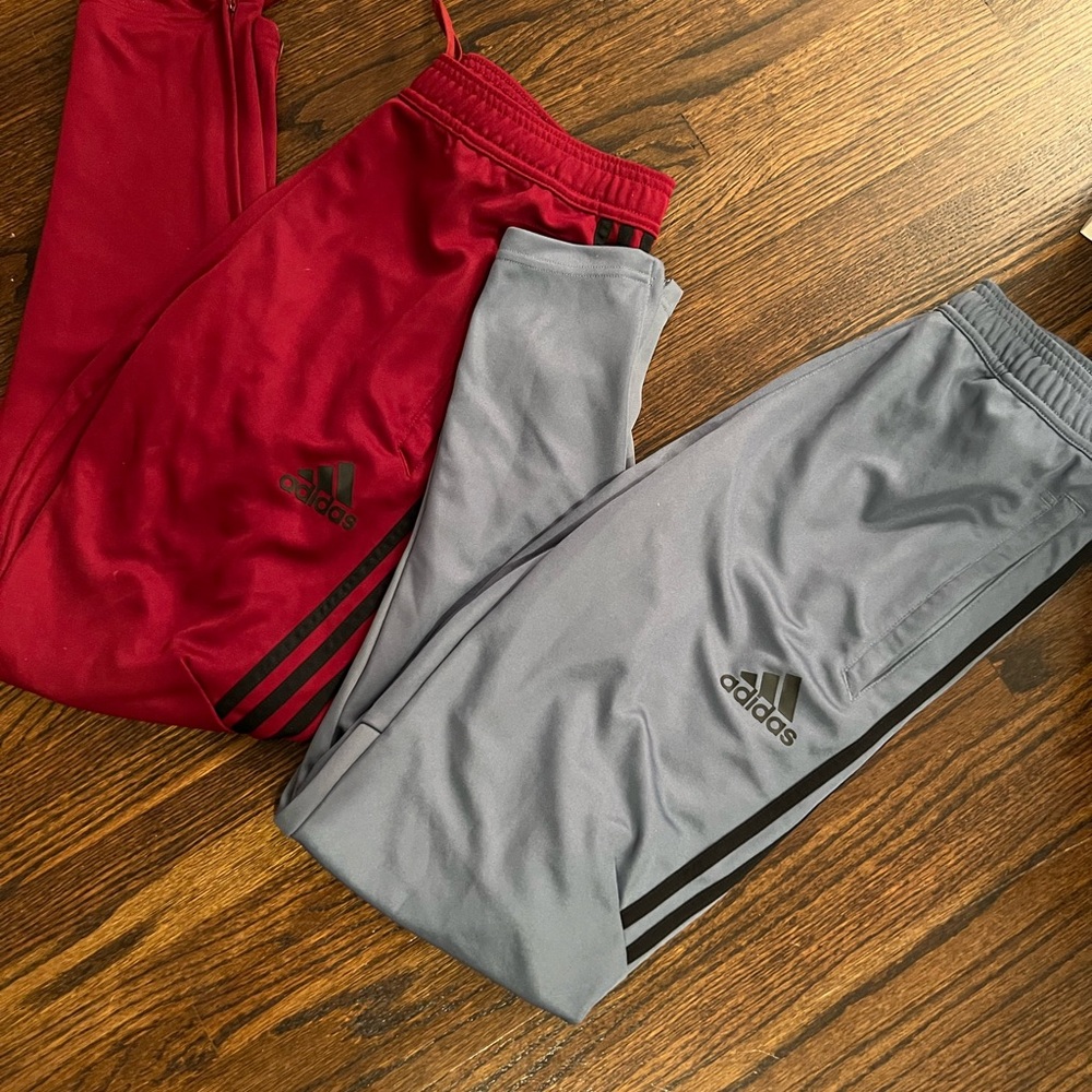 Set of 2 Climacool Track Pants W pockets , zip side size medium M